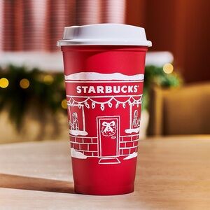 Starbucks 2025 Christmas Red Cup